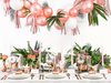 Baner Happy Birthday, srebrny, 16,5x62cm