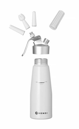 Syfon do bitej śmietany Kitchen Line, 0,5L, 80x(H)260mm HENDI