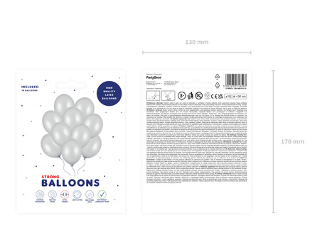 Balony Strong 30cm, Metallic Wisteria (1 op. / 10 szt.)
