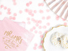 Talerzyki Let's Celebrate, czarny, 20 cm (1 op. / 6 szt.)
