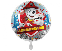 #BFK Balon foliowy Marshall Birthday Party, 43 cm