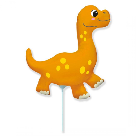 #BFK Balon foliowy 14" FX - Mały Dino - Diplo, niepakowany