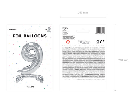 Balony Glossy  30cm, złoty (1 op. / 10 szt.)