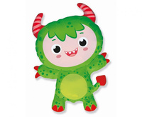 #BFK Balon foliowy 24" FX - Mały Potwór (zielony), niepakowany