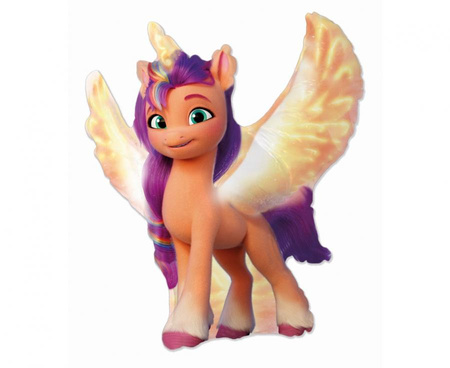 #BFK Balon foliowy 24" FX - Kucyki My Little Pony: Sunny, niepakowany