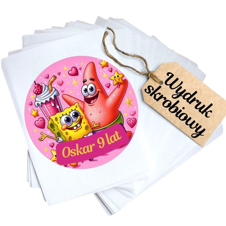 Opłatek na tort SPONGEBOB WZ.I