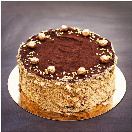 Dwustronny podkład pod ciasto ŚR. 12 cm ZŁOTO - SREBRNY 10 szt.