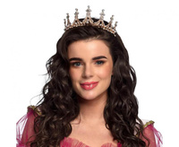 #STAI Tiara metalowa Elizabeth, złota