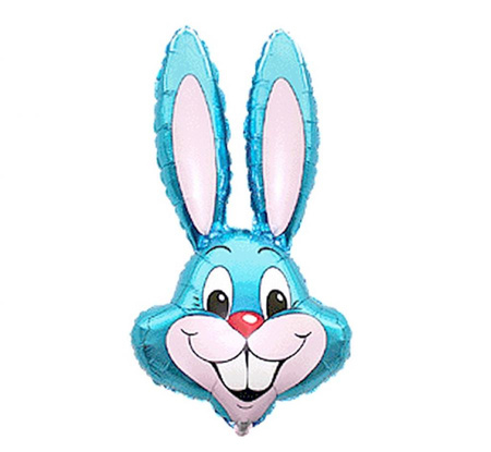#BFK Balon foliowy 14" FX - Rabbit - Królik (niebieski), niepakowany