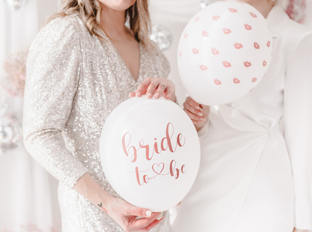 Balon foliowy Bride 45cm, biały