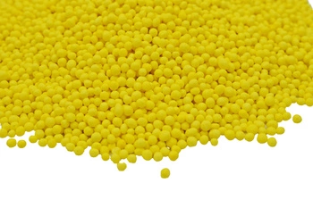 Posypka cukrowa dekoracja na tort MACZEK CUKROWY ŻÓŁTY 50g KicCake