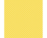 #ZSE Serwetki pap. White dots on yellow, 33x33 cm, 20 szt
