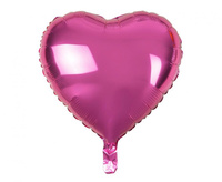 #BFK Balon foliowy Serce, różowe, 18"/ 100szt.