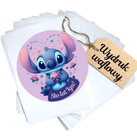 Opłatek na tort LILO I STICH WZ. V