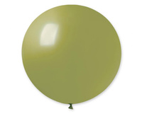 #BL Balon G30 pastel kula 0.80m - zielona oliwkowa 98
