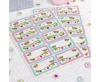 #PPI Naklejki imienne Little owls, 20 szt.