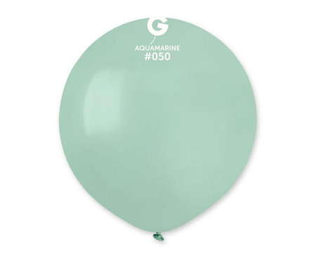 #BL Balony G150 pastel 19" - turkusowo-zielone 50/ 50 szt.