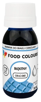Barwnik do czekolady i mas tłustych BŁĘKITNY 18 ml Food Colours