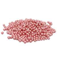Posypka ryżowa w polewie cukrowej RÓŻOWA PERŁOWA 5mm 50g Slado