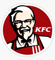 Opłatek na tort KFC