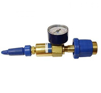 #HO Reduktor Tilt prosty, zaginany, z manometrem  (WP 200bar) KK