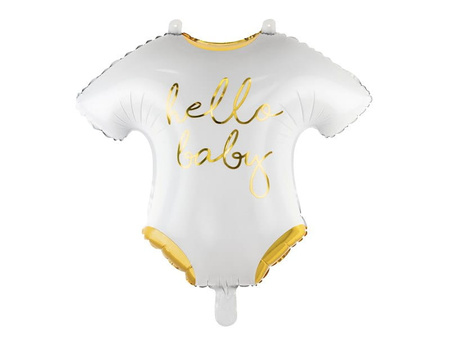 Balon foliowy Śpioszki - Hello Baby, 51x45cm, Party Deco