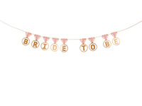 Baner Pierścionki ''Bride to be'', mix, 2.5 m