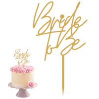 Topper na tort BRIDE TO BE wz.I