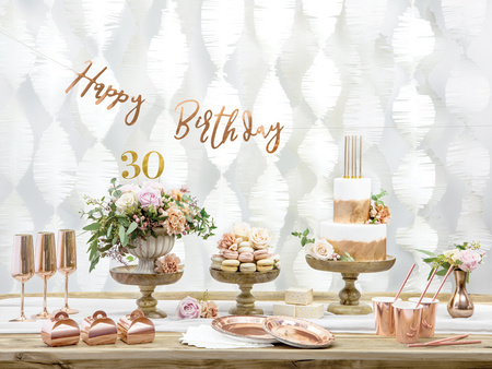 Balony 30cm, Just Married, P. Pure White (1 op. / 50 szt.)