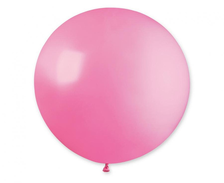 #BL Balon G30 pastel kula 0.80m - różowa 06
