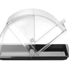 Witrynka roll-top, HENDI, GN 1/2, czarny, 325x265mm, Prostokątny Wariant podstawowy