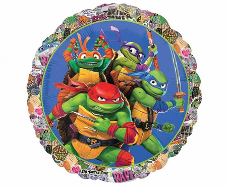 #BFK Balon foliowy18" TEENAGE MUTANT NINJA TURTLE