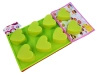 Foremka silikonowa do monoporcji pieczenia SERCA 30x17,5x4 cm 8 gniazd