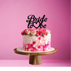 Topper na tort wieczór panieński BRIDE TO BE wz.V