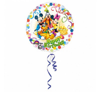 #BFK Balon foliowy 18'' CIR - Mickey & Friends Party
