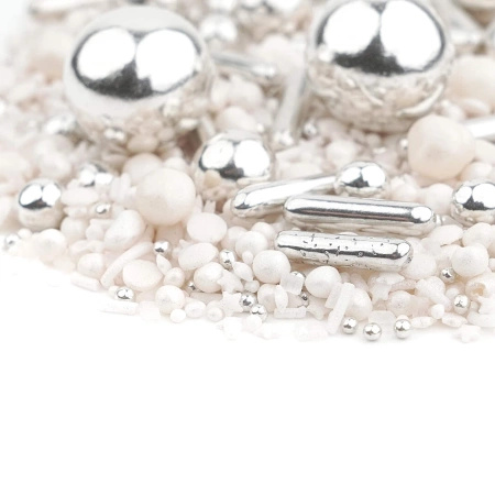 Posypka CRYSTAL WHITE 90g Słodki Bufet