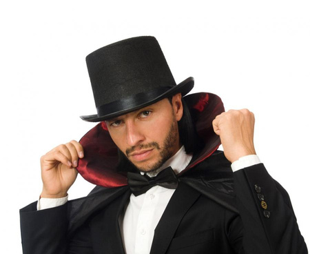 #STAI Cylinder czarny, filcowy, rozm. un