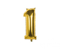 #BFK Balon foliowy złoty 36 cm, 1