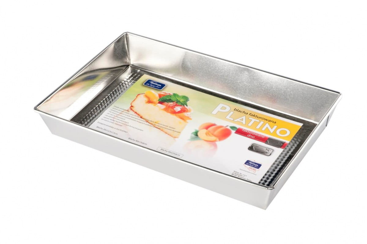 Blacha do pieczenia Galicja - widok z boku na wysokie ścianki