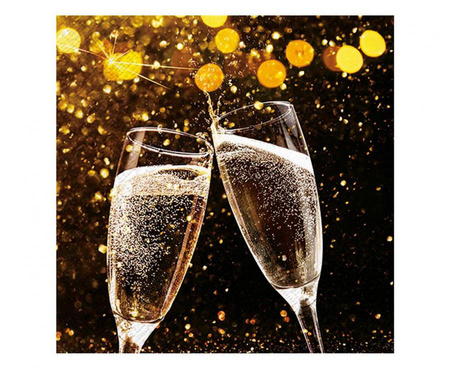 #ZSE Serwetki papierowe PAW Sparks of Celebration 33x33 cm / 20 szt.