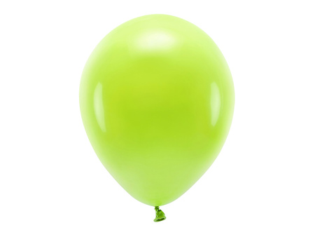Balony Eco 30cm pastelowe, czerwony (1 op. / 10 szt.)