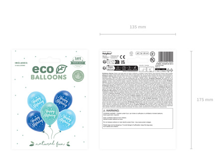 Balony z łącznikiem, 33 cm, oliwkowy (1 op. / 20 szt.)
