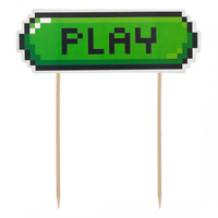 #DETO Dekoracja na tort Game On - Play KK