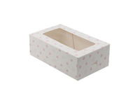 Pudełko na ciasto 21x12,5x7 cm SERCE