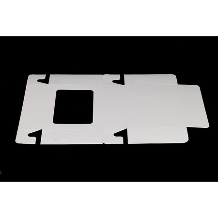 Pudełko na eklery 21x15x6 cm BIAŁE