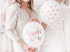 Balon foliowy Bride 45cm, biały