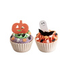 Dekoracje waflowe na tort muffinki Halloween Dynia Duszek Nietoperz 25 szt.Rose Decor