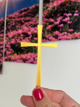 Decor topper na bok tortu KRZYŻ wz.VII