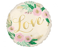 #BFK Balon foliowy 18" SHP -  Natural wedding