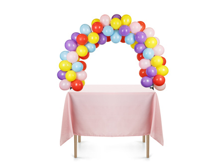 Balon foliowy Kwiatek, 104x104 cm, rumiany różowy